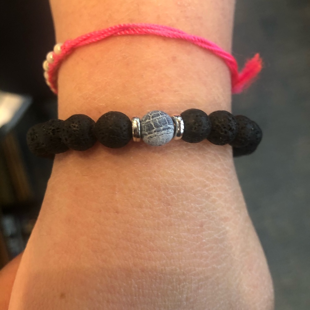 Volcano karma beads Braclet